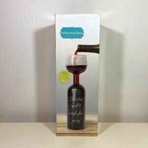 The Original Wine Bottle Glass Gigantic Holds Full Bottle 750 ml New